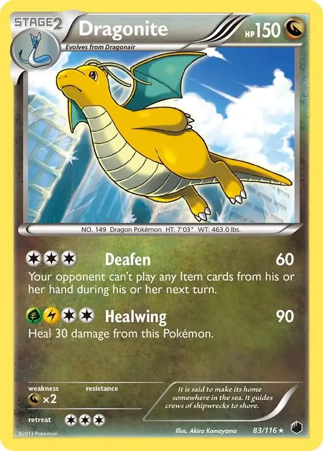 Dragonite - Pokemon Plasma Freeze #83