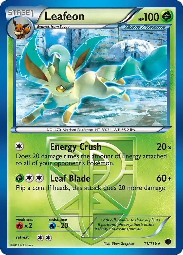 Leafeon - Pokemon Plasma Freeze #11
