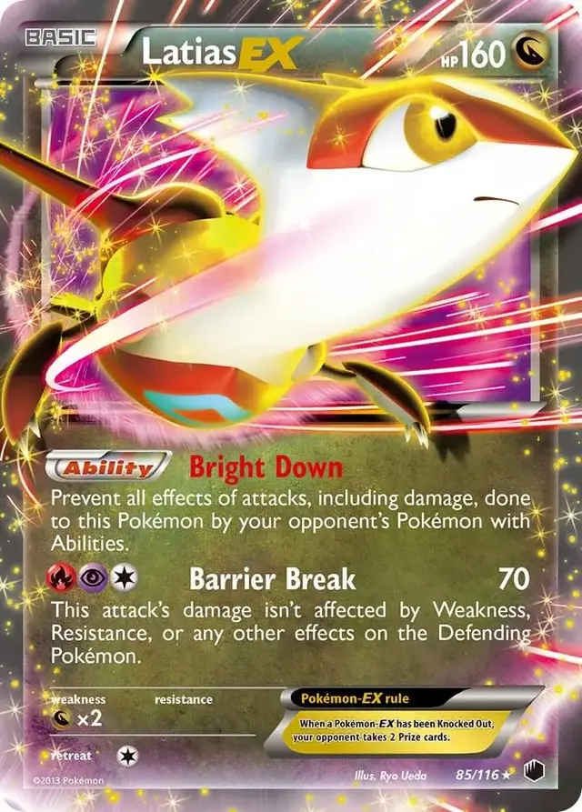 Latias EX - Pokemon Plasma Freeze #85