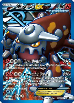 Heatran EX 109 - Pokemon Plasma Freeze