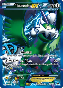 Tornadus EX 114 - Pokemon Plasma Freeze