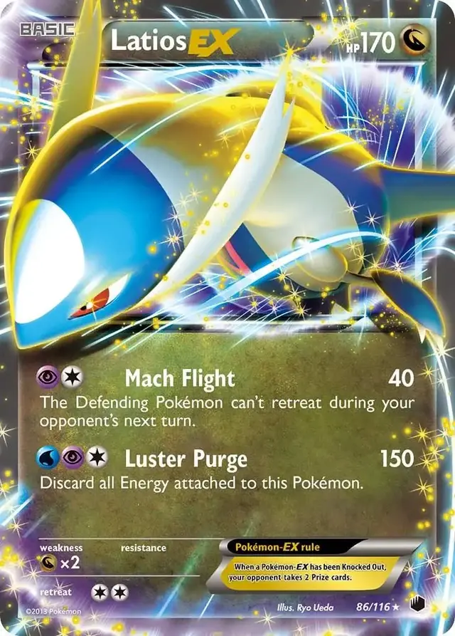 Latios EX - Pokemon Plasma Freeze #86