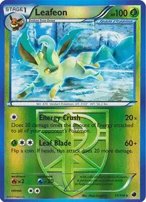 Leafeon [Reverse Holo] - Pokemon Plasma Freeze #11