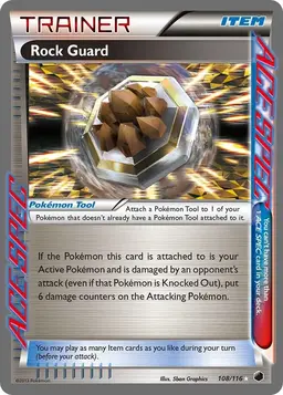 Rock Guard 108 - Pokemon Plasma Freeze