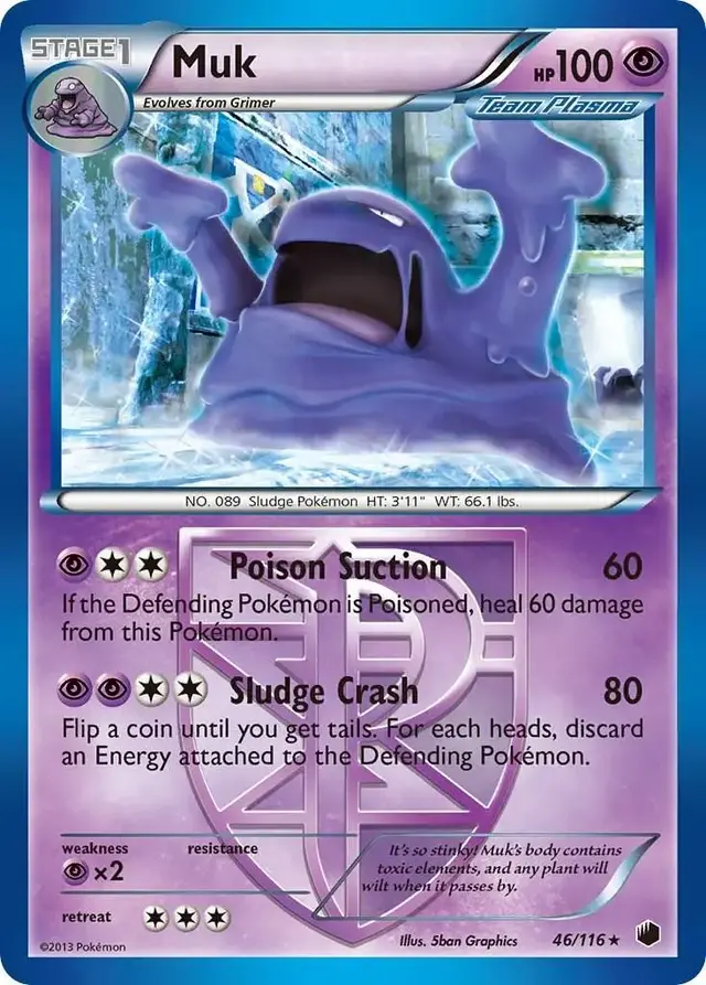 Muk - Pokemon Plasma Freeze #46