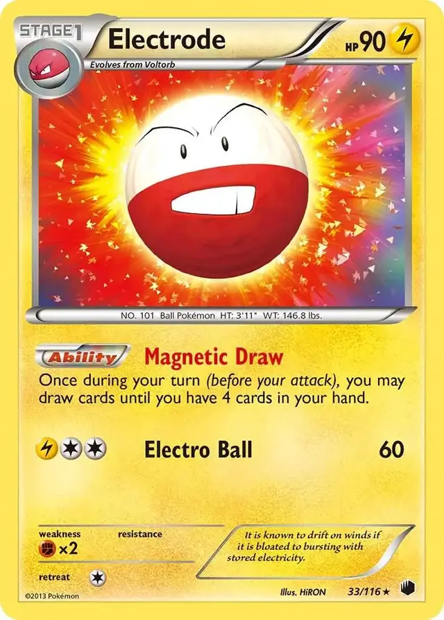 Electrode - Pokemon Plasma Freeze #33