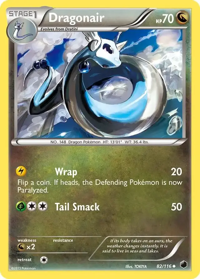 Dragonair - Pokemon Plasma Freeze #82