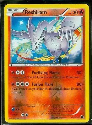 Reshiram [Reverse Holo] - Pokemon Plasma Freeze #17