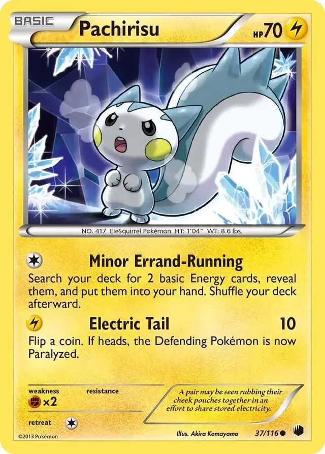 Pachirisu - Pokemon Plasma Freeze #37