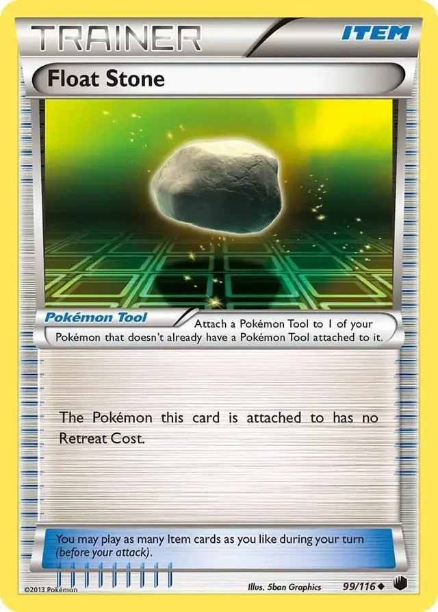 Float Stone - Pokemon Plasma Freeze #99