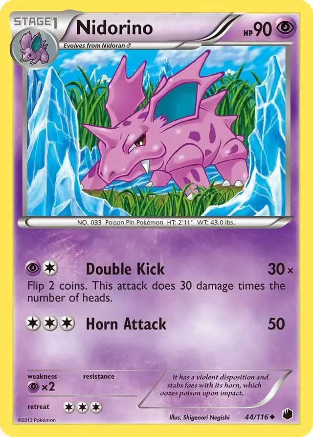 Nidorino - Pokemon Plasma Freeze #44