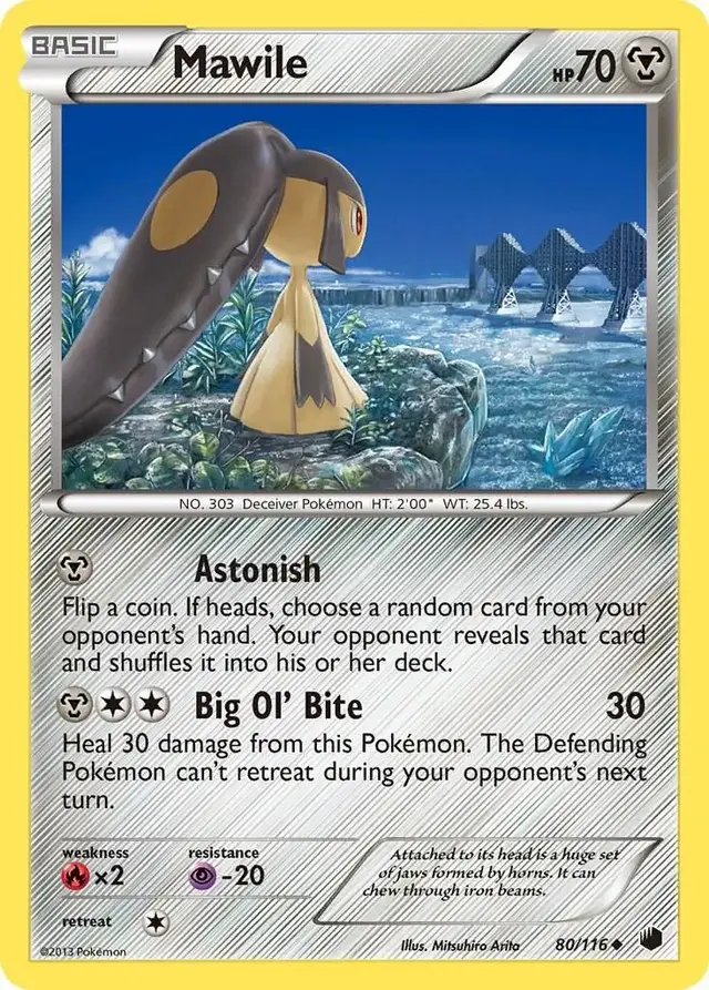Mawile - Pokemon Plasma Freeze #80