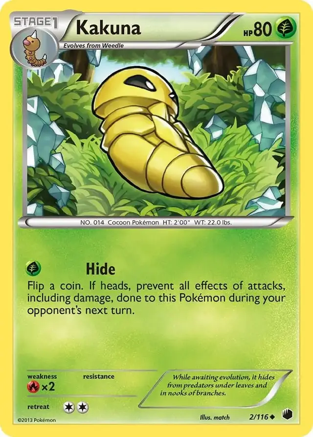 Kakuna - Pokemon Plasma Freeze #2