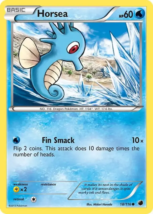 Horsea - Pokemon Plasma Freeze #18