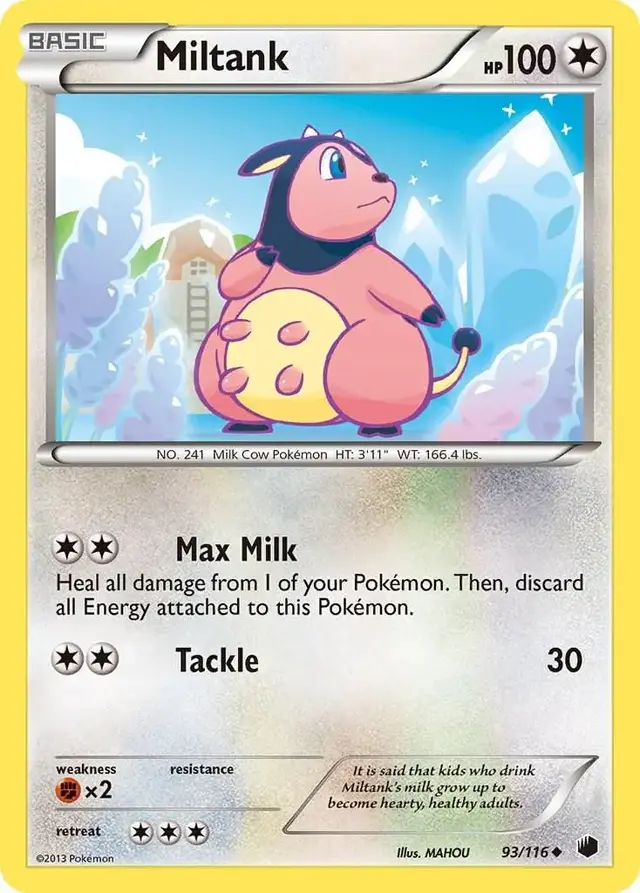 Miltank - Pokemon Plasma Freeze #93