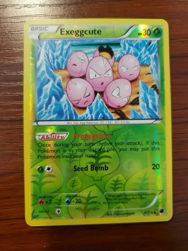 Exeggcute [Reverse Holo] - Pokemon Plasma Freeze #4