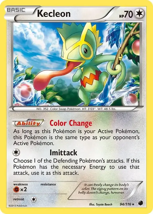 Kecleon - Pokemon Plasma Freeze #94