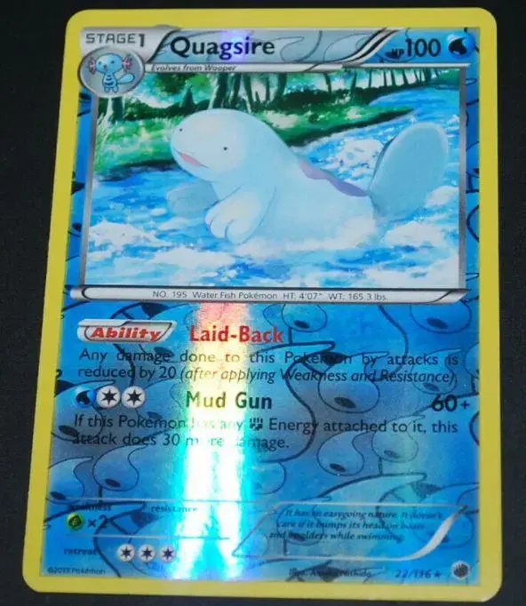 Quagsire [Reverse Holo] - Pokemon Plasma Freeze #22