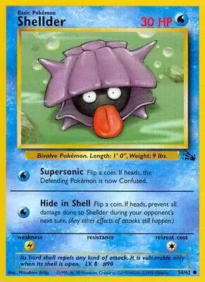 Shellder - Pokemon Fossil #54