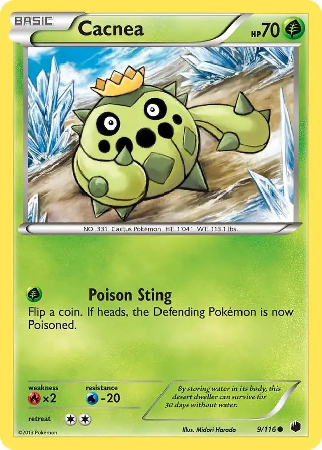 Cacnea - Pokemon Plasma Freeze #9