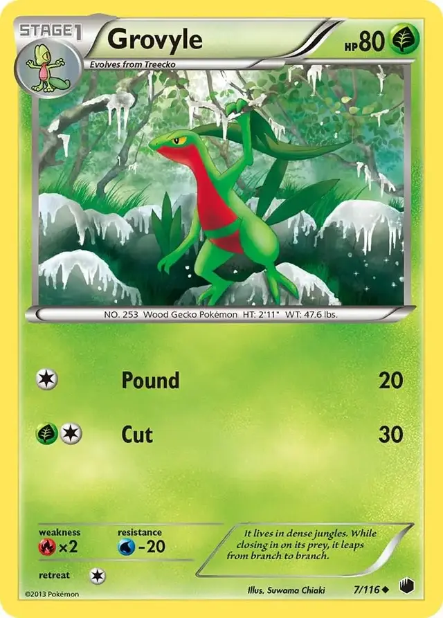 Grovyle - Pokemon Plasma Freeze #7
