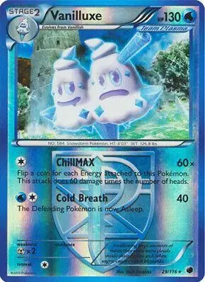 Vanilluxe [Reverse Holo] - Pokemon Plasma Freeze #29