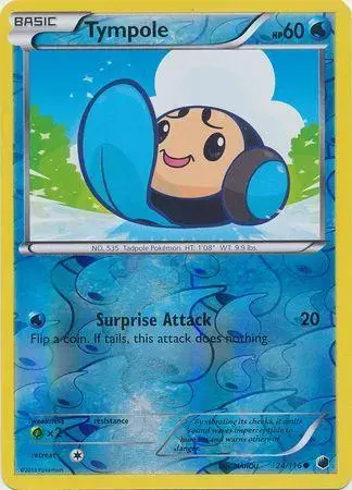 Tympole [Reverse Holo] - Pokemon Plasma Freeze #24