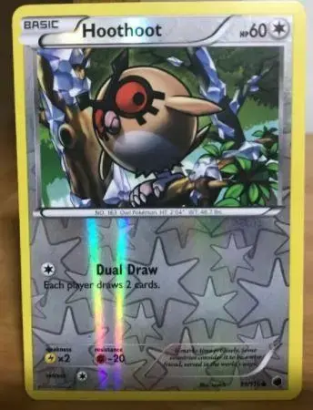 Hoothoot [Reverse Holo] - Pokemon Plasma Freeze #91