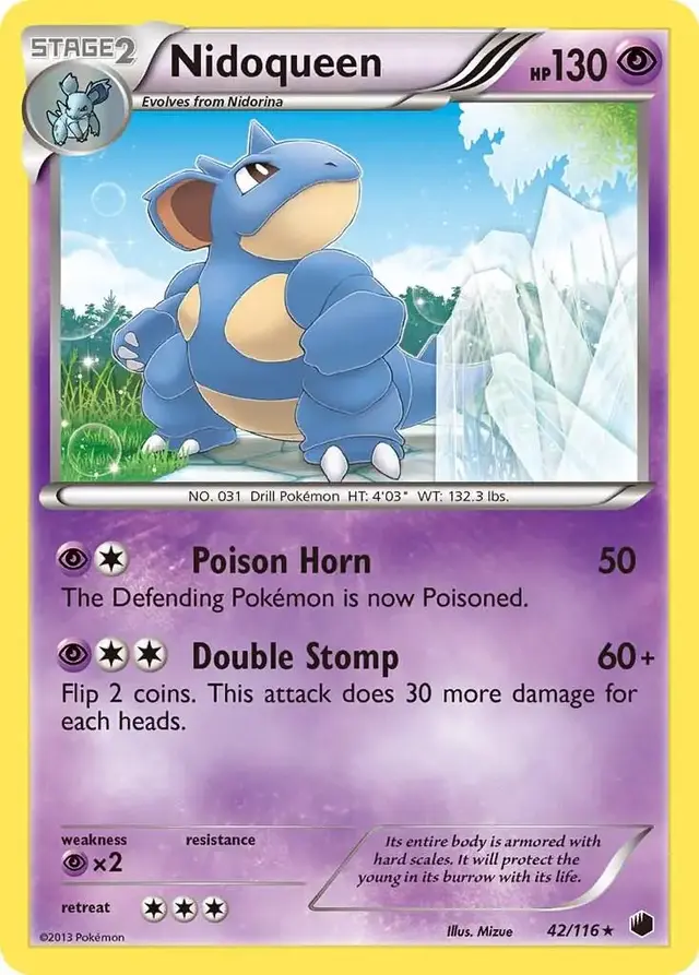 Nidoqueen - Pokemon Plasma Freeze #42