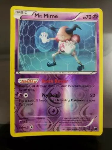 Mr. Mime [Reverse Holo] - Pokemon Plasma Freeze #47