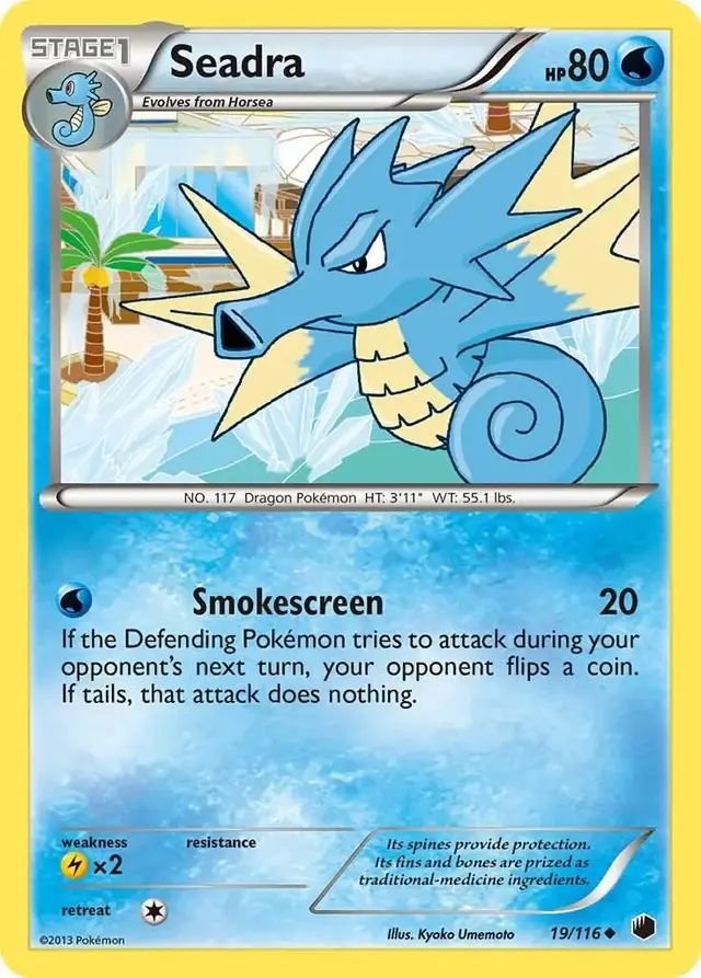 Seadra - Pokemon Plasma Freeze #19