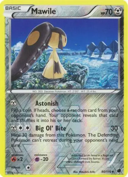Mawile [Reverse Holo] - Pokemon Plasma Freeze #80