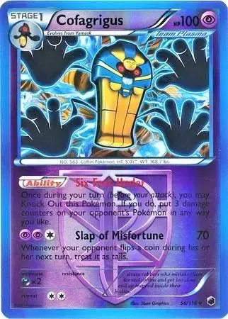 Cofagrigus [Reverse Holo] - Pokemon Plasma Freeze #56