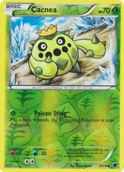 Cacnea [Reverse Holo] - Pokemon Plasma Freeze #9