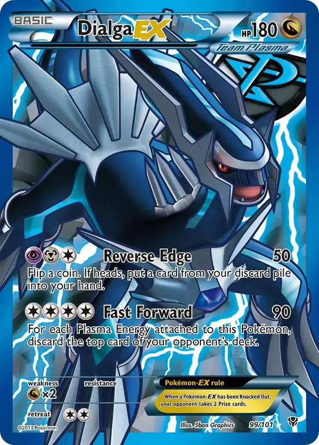 Dialga EX - Pokemon Plasma Blast #99