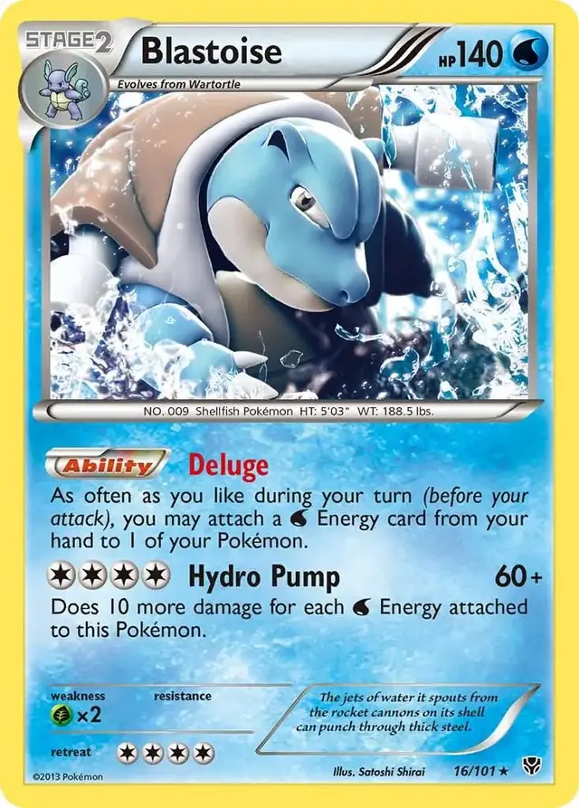 Blastoise - Pokemon Plasma Blast #16