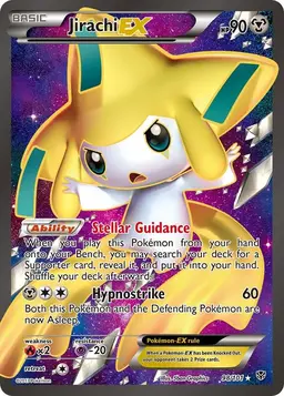 Jirachi EX #98 - Pokemon Plasma Blast