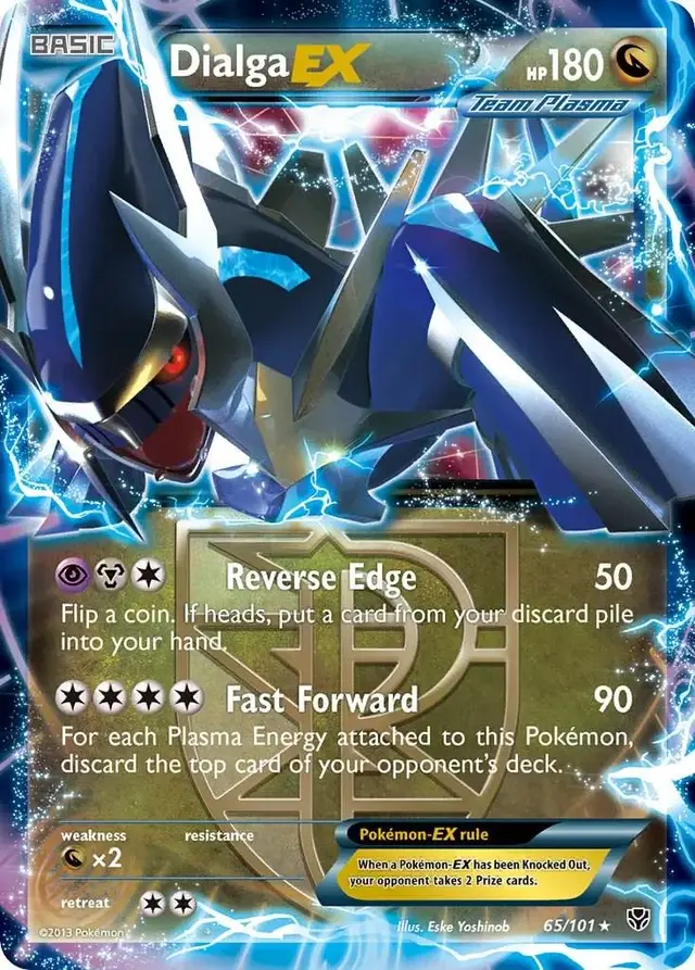 Dialga EX - Pokemon Plasma Blast #65