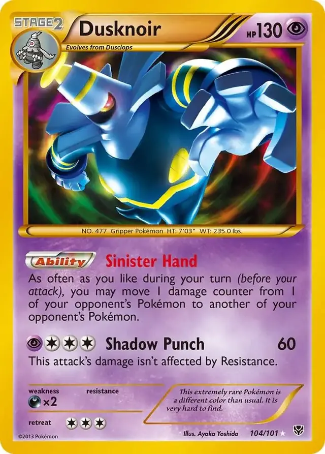 Dusknoir - Pokemon Plasma Blast #104