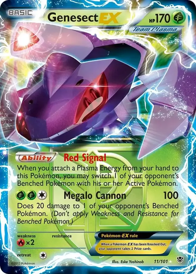 Genesect EX - Pokemon Plasma Blast #11