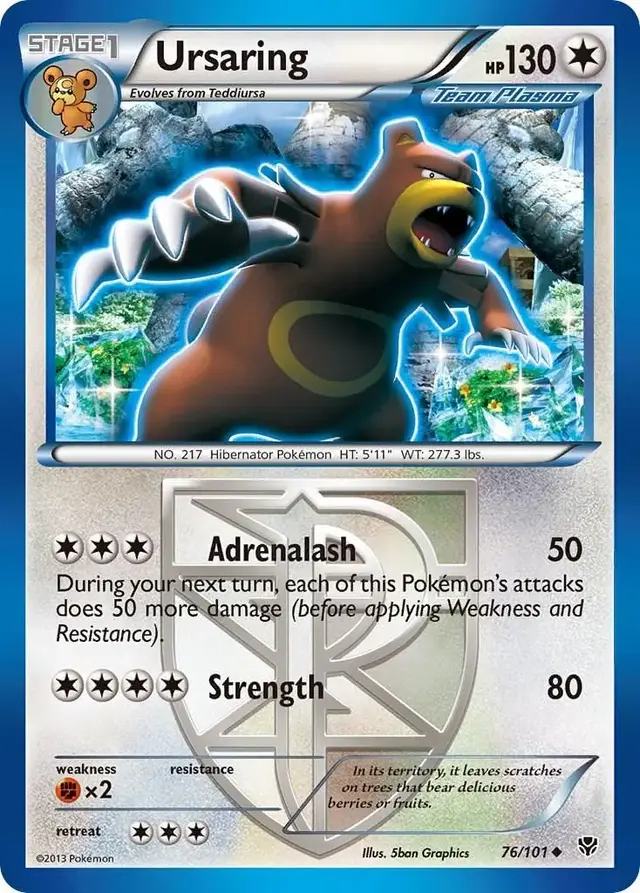 Ursaring - Pokemon Plasma Blast #76