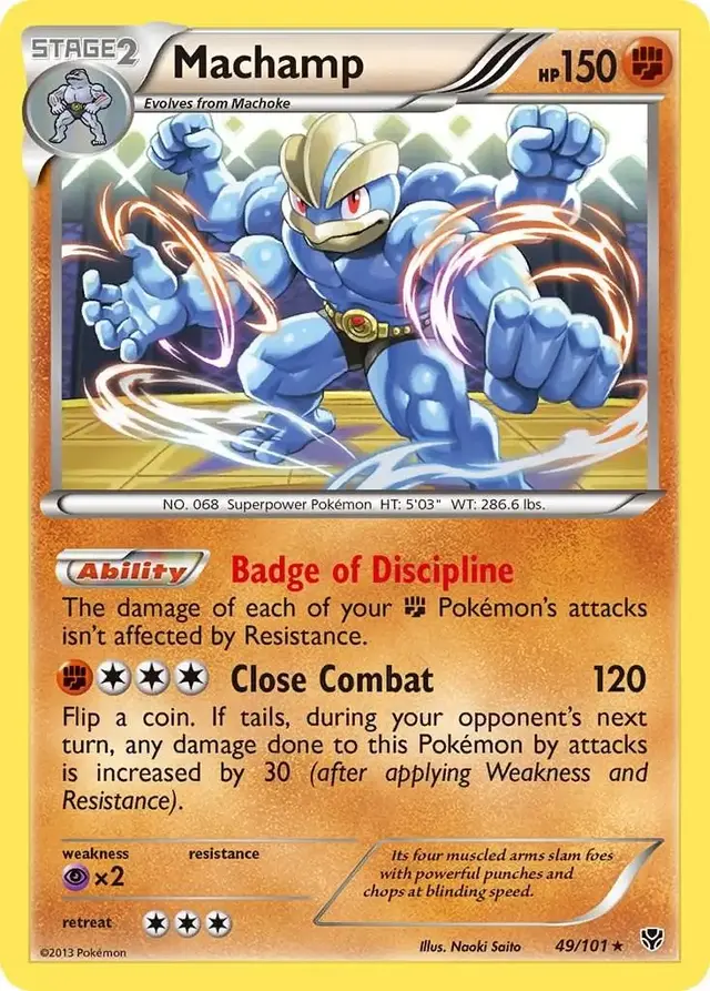 Machamp - Pokemon Plasma Blast #49