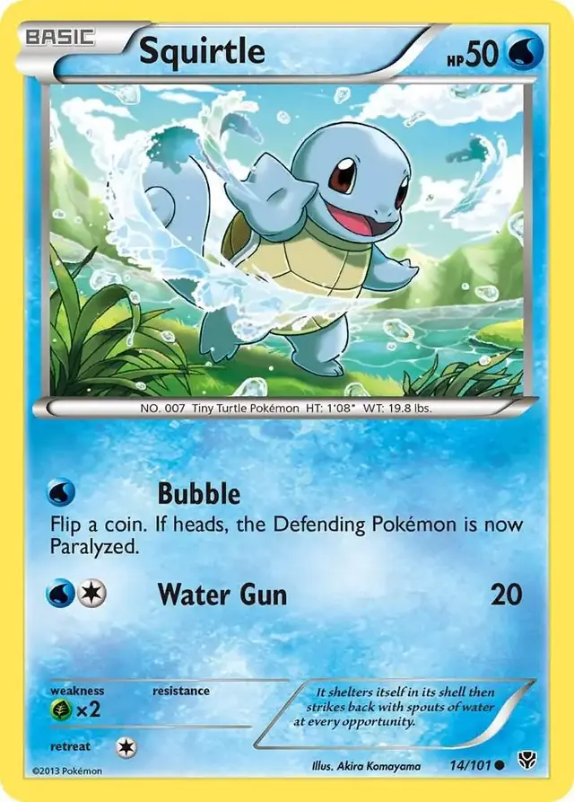 Squirtle - Pokemon Plasma Blast #14