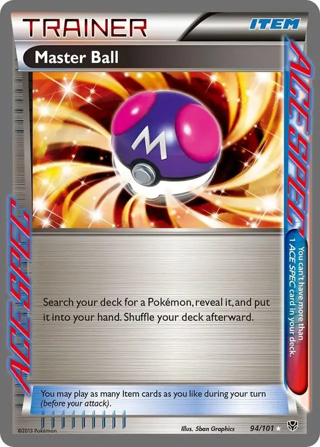 Master Ball - Pokemon Plasma Blast #94