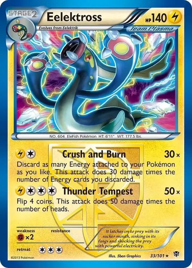 Eelektross - Pokemon Plasma Blast #33