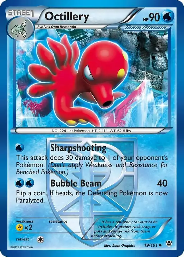 Octillery - Pokemon Plasma Blast #19