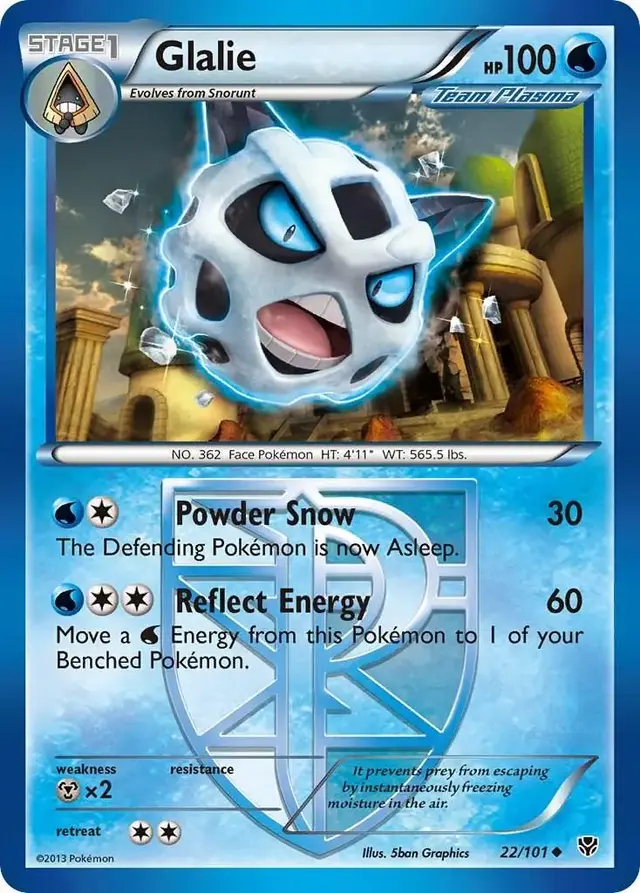 Glalie - Pokemon Plasma Blast #22