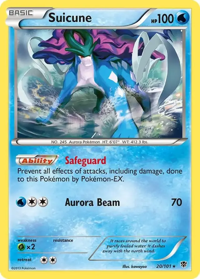 Suicune - Pokemon Plasma Blast #20