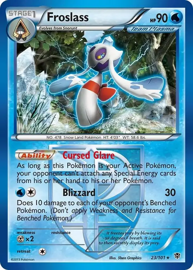 Froslass - Pokemon Plasma Blast #23