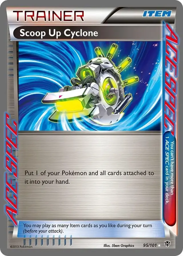 Scoop Up Cyclone - Pokemon Plasma Blast #95